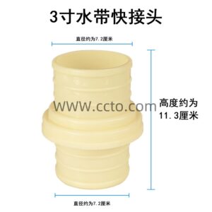 3寸水带快接头